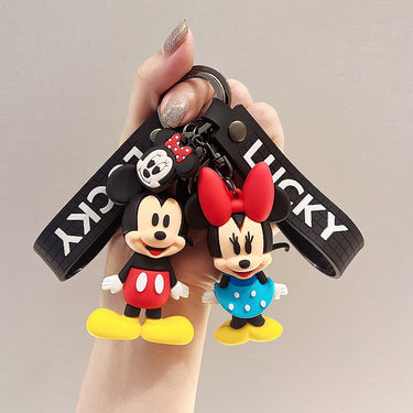 Mickey and Minnie Keychain